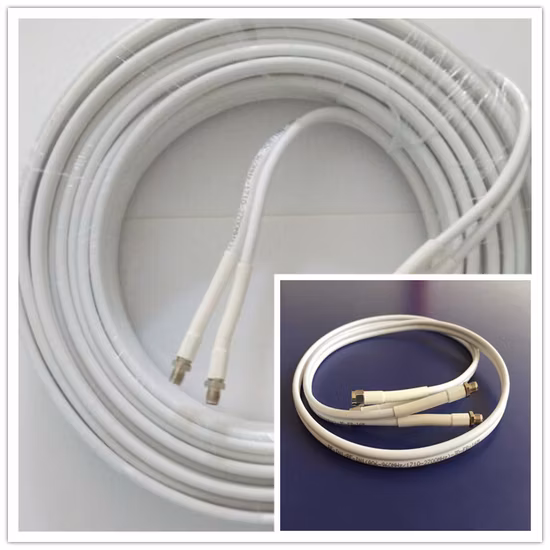 Cabo duplo pré-fabricado 3D-FB Conjunto de cabos SMA Connector